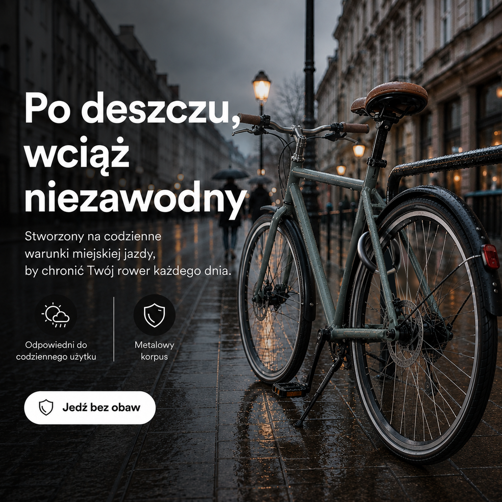 Blokada rowerowa Bluetooth