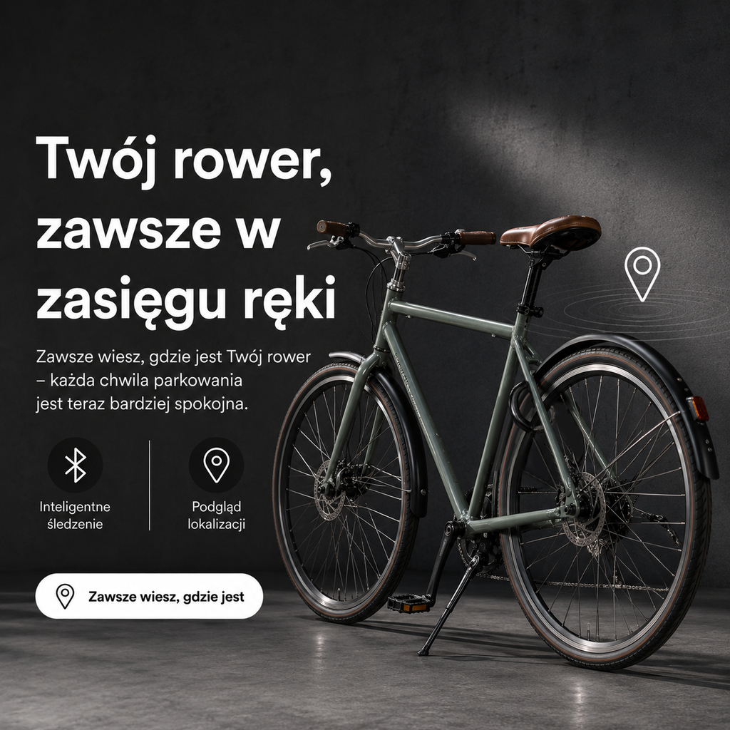 Blokada rowerowa Bluetooth